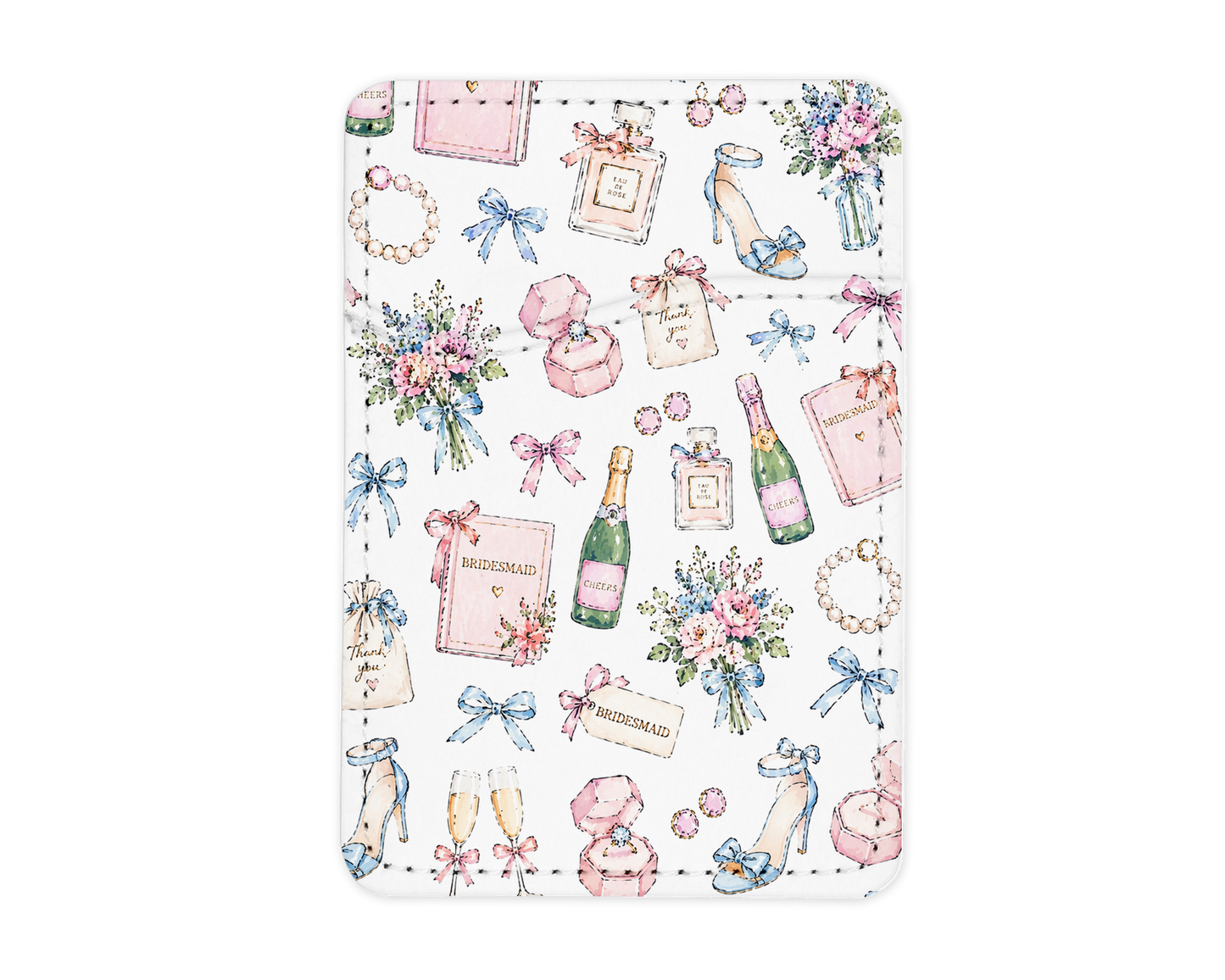 Bows & Bubbly Card Holder