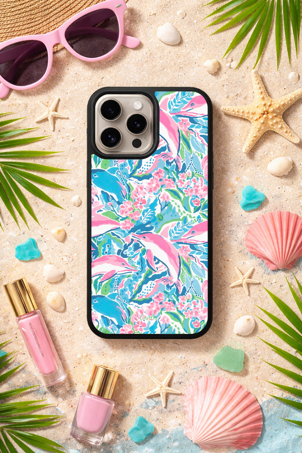 Palm Coast Dolphins MagSafe Phone Case