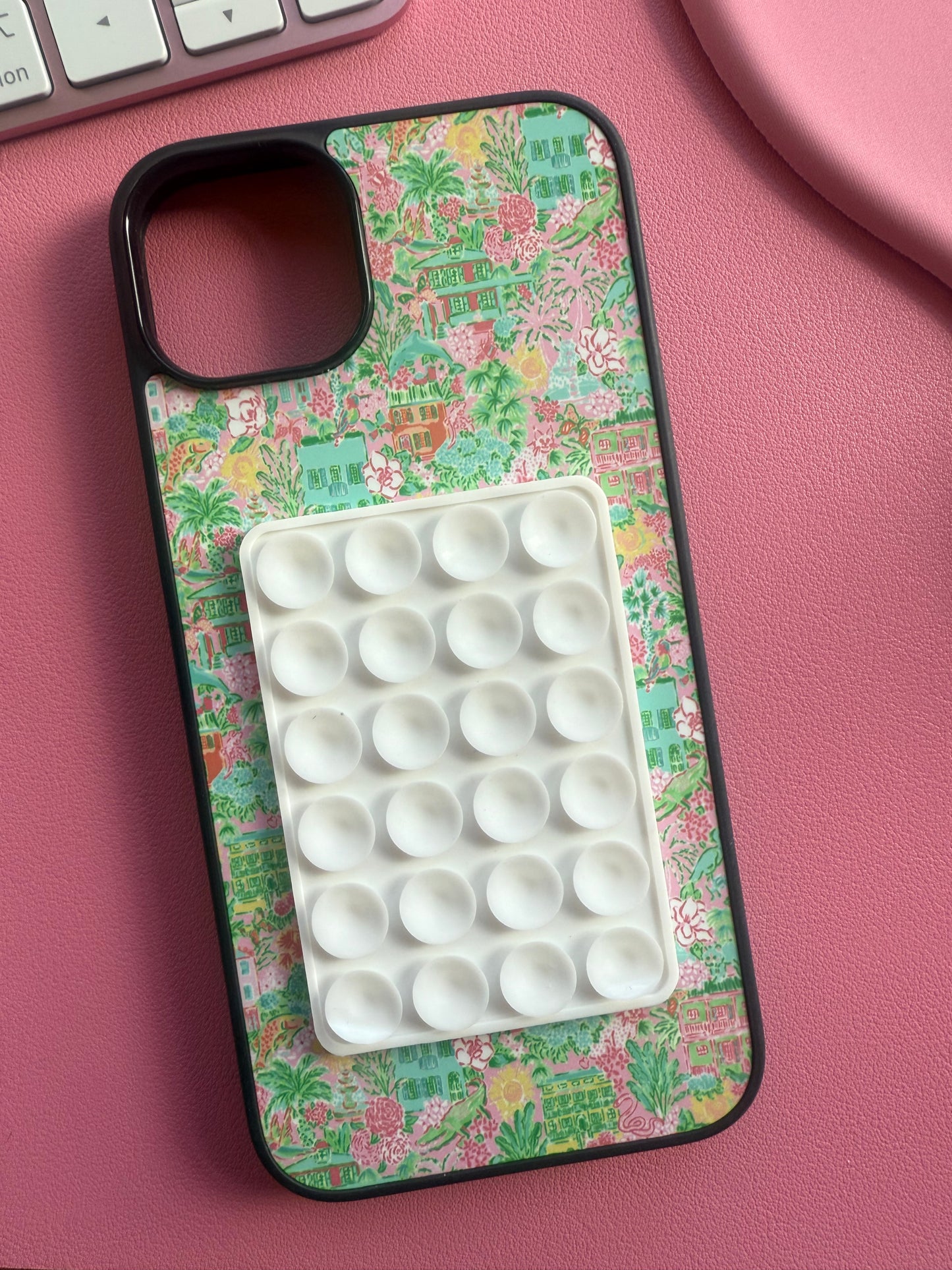 White Silicone Suction Pad