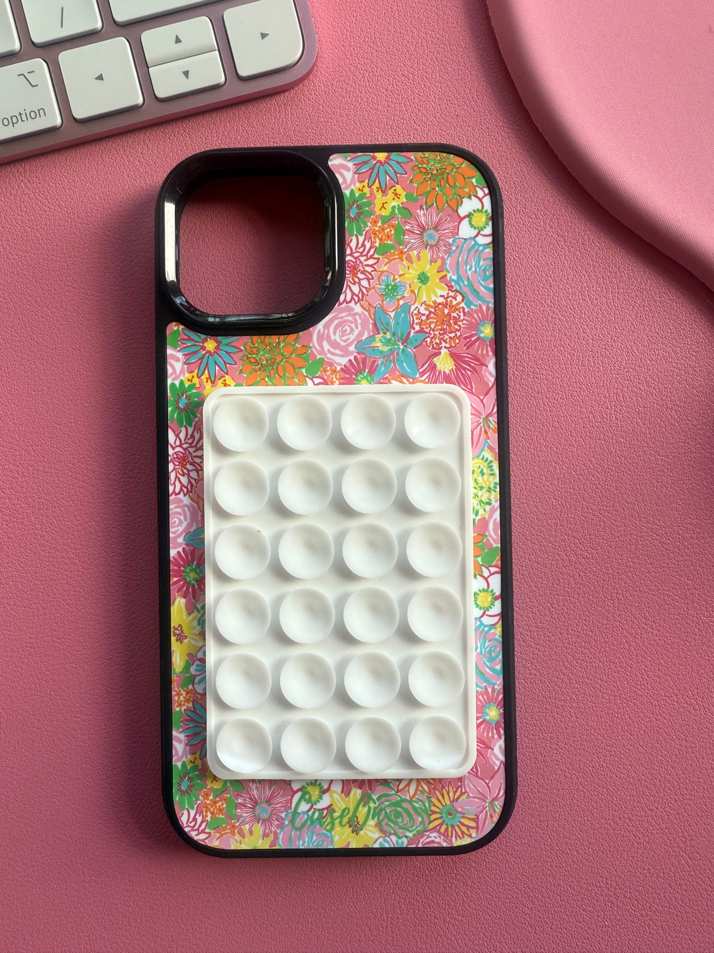 White Silicone Suction Pad