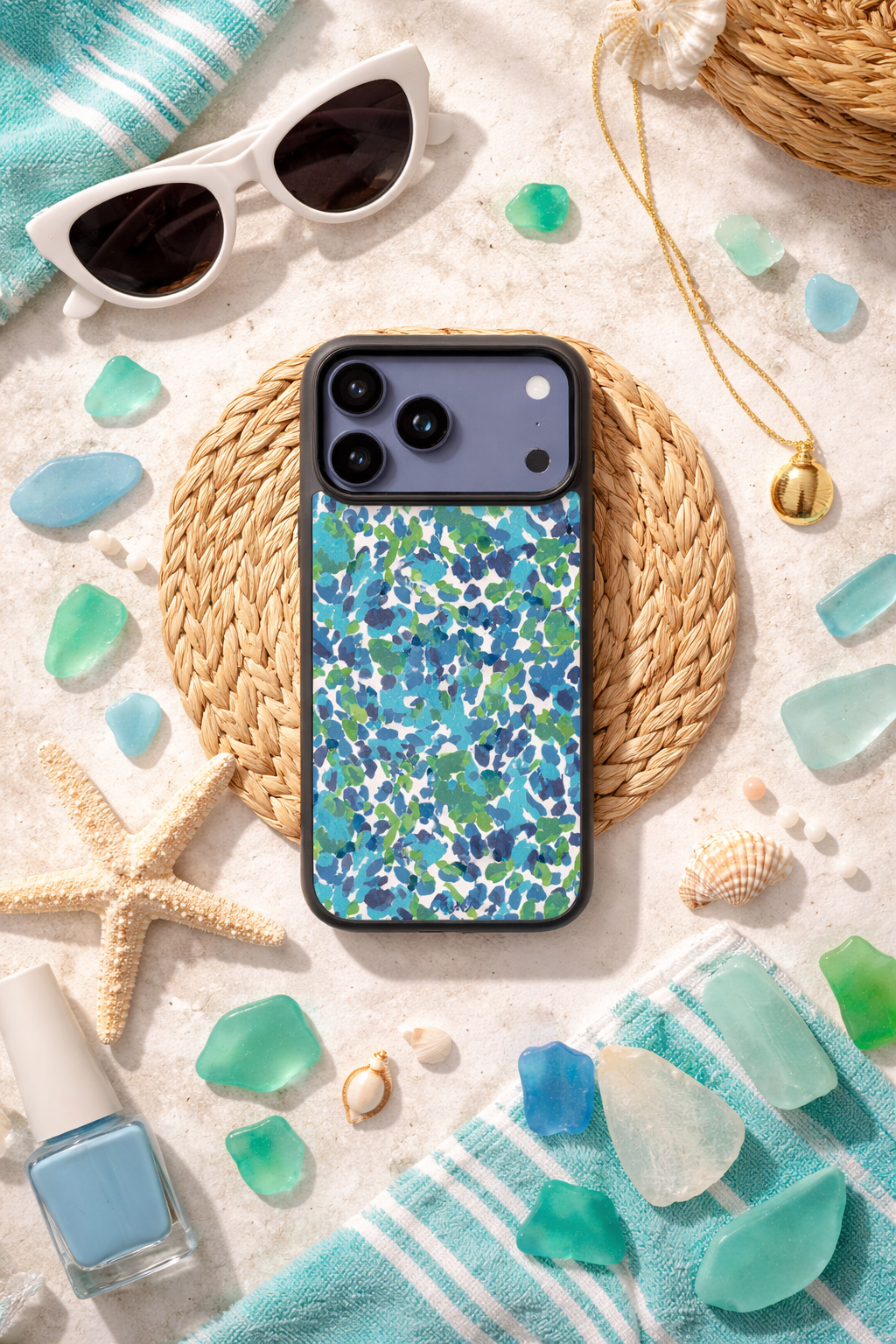 Sea Glass Splash MagSafe Phone Case
