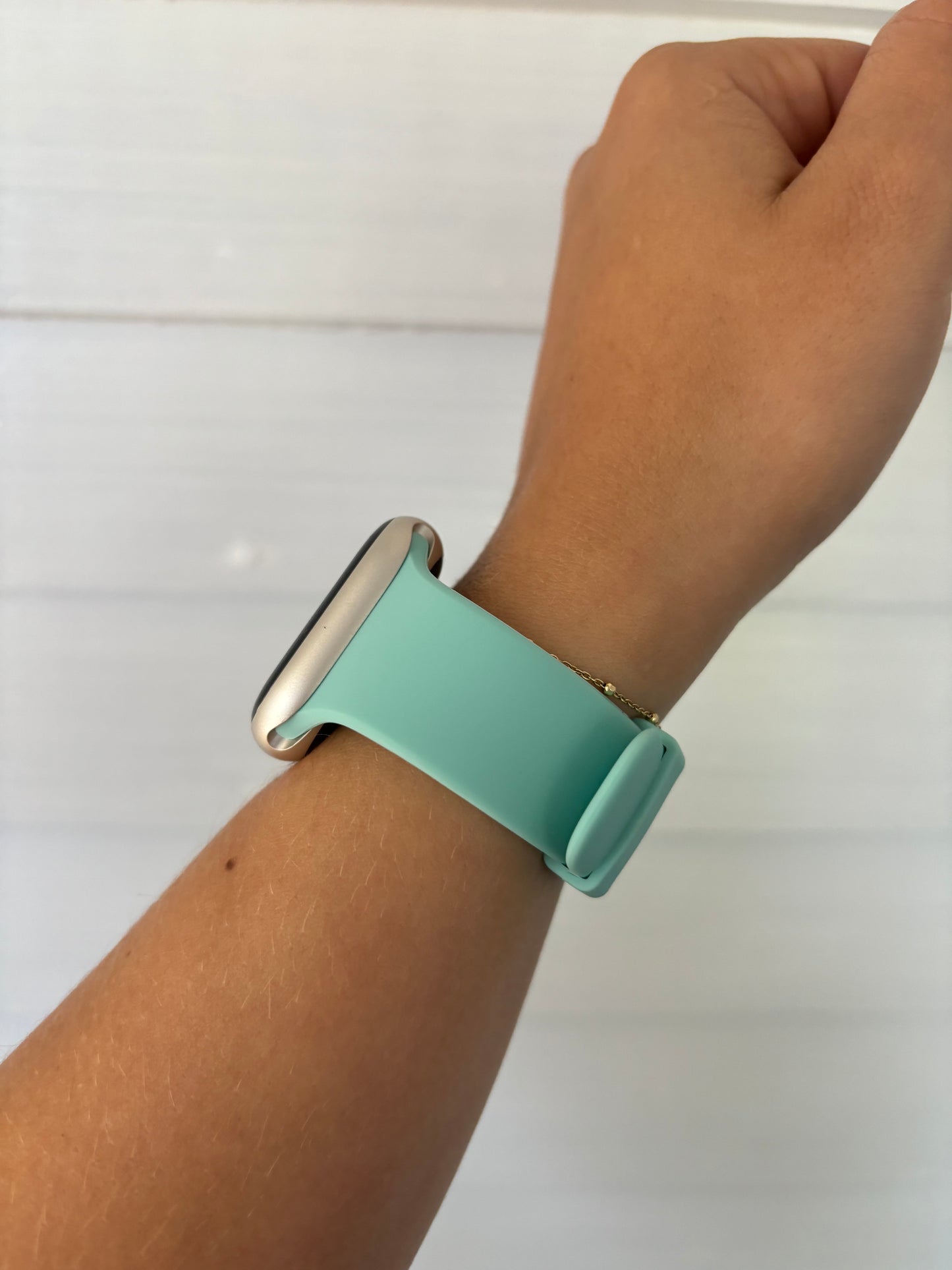 Marine Green Smart Watch Band