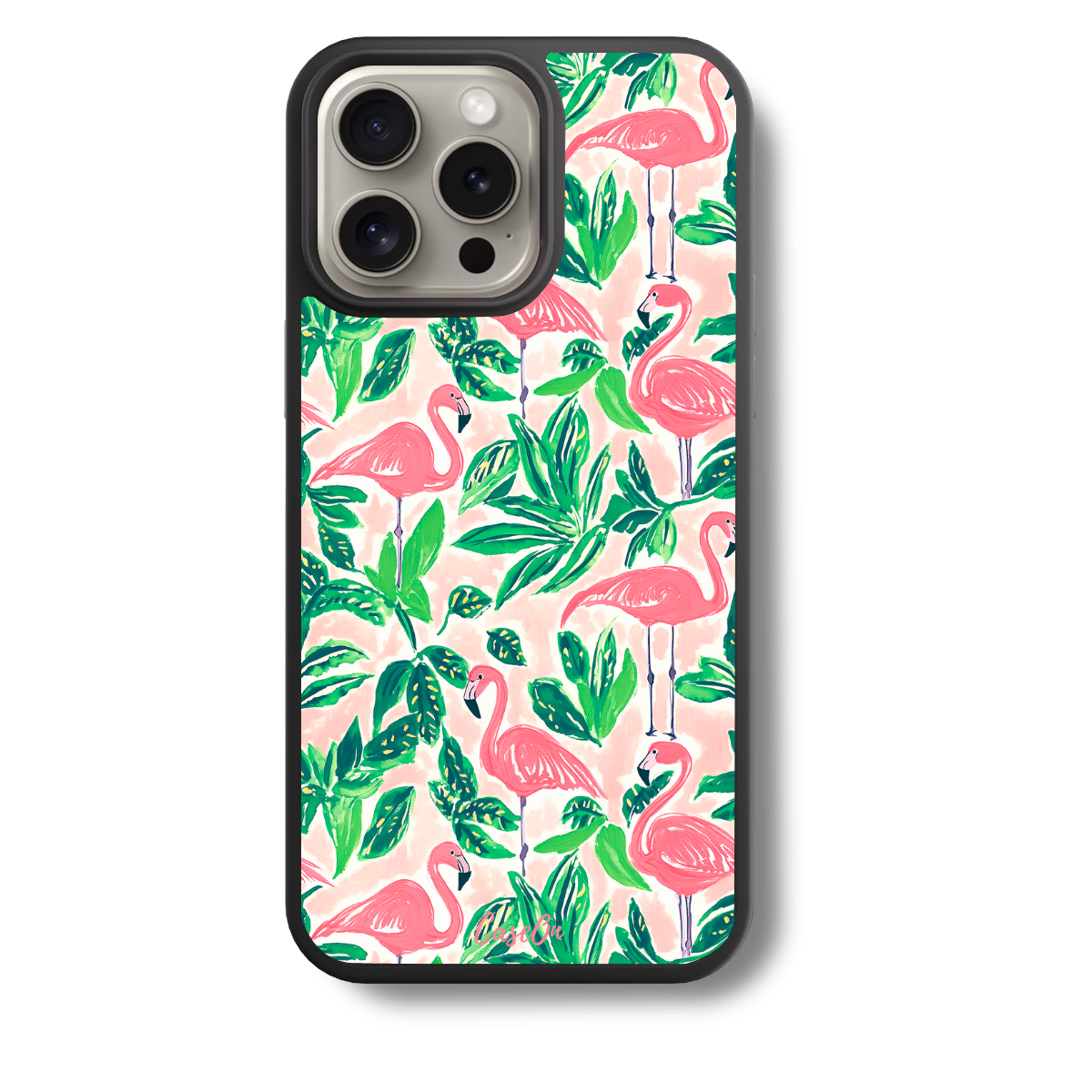 Flamingo Retreat MagSafe Case