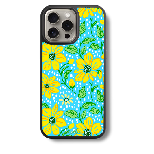 Lemonade Flowers MagSafe Case