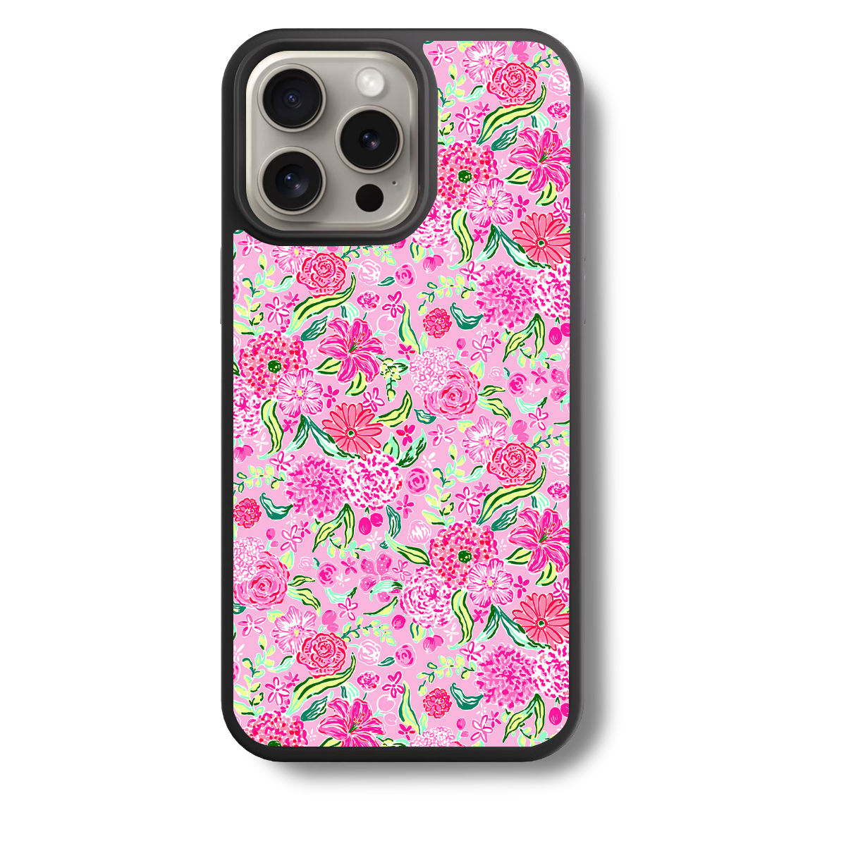 Rosie MagSafe iPhone Case – Elegant Pink Floral Design – CaseOn Rosie MagSafe iPhone Case – Elegant Pink Floral Design – CaseOn