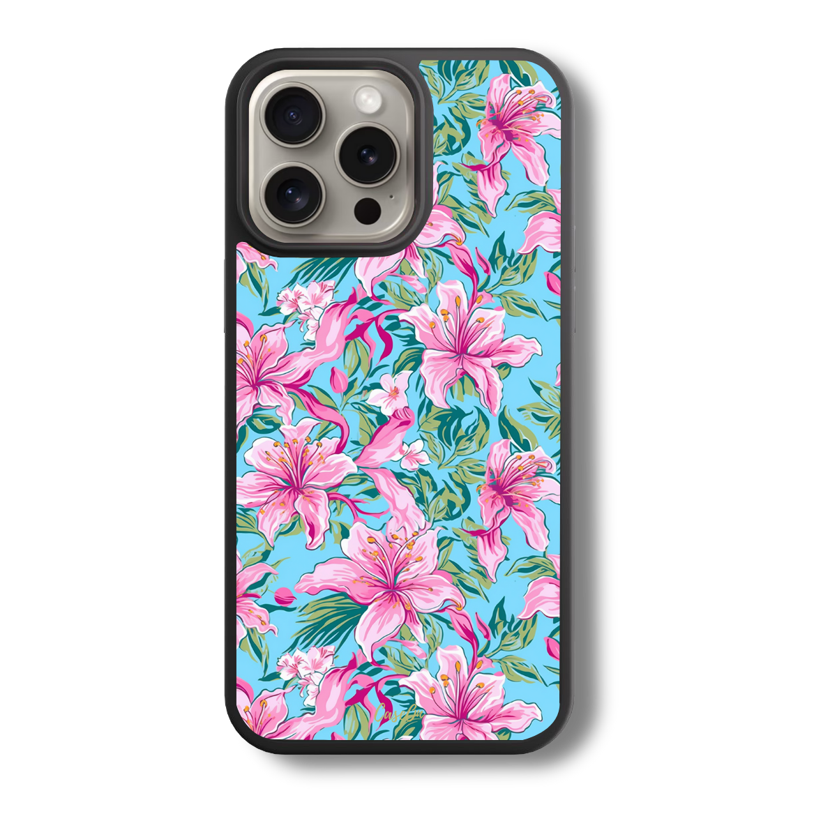Pink Lilly Lagoon MagSafe Phone Case