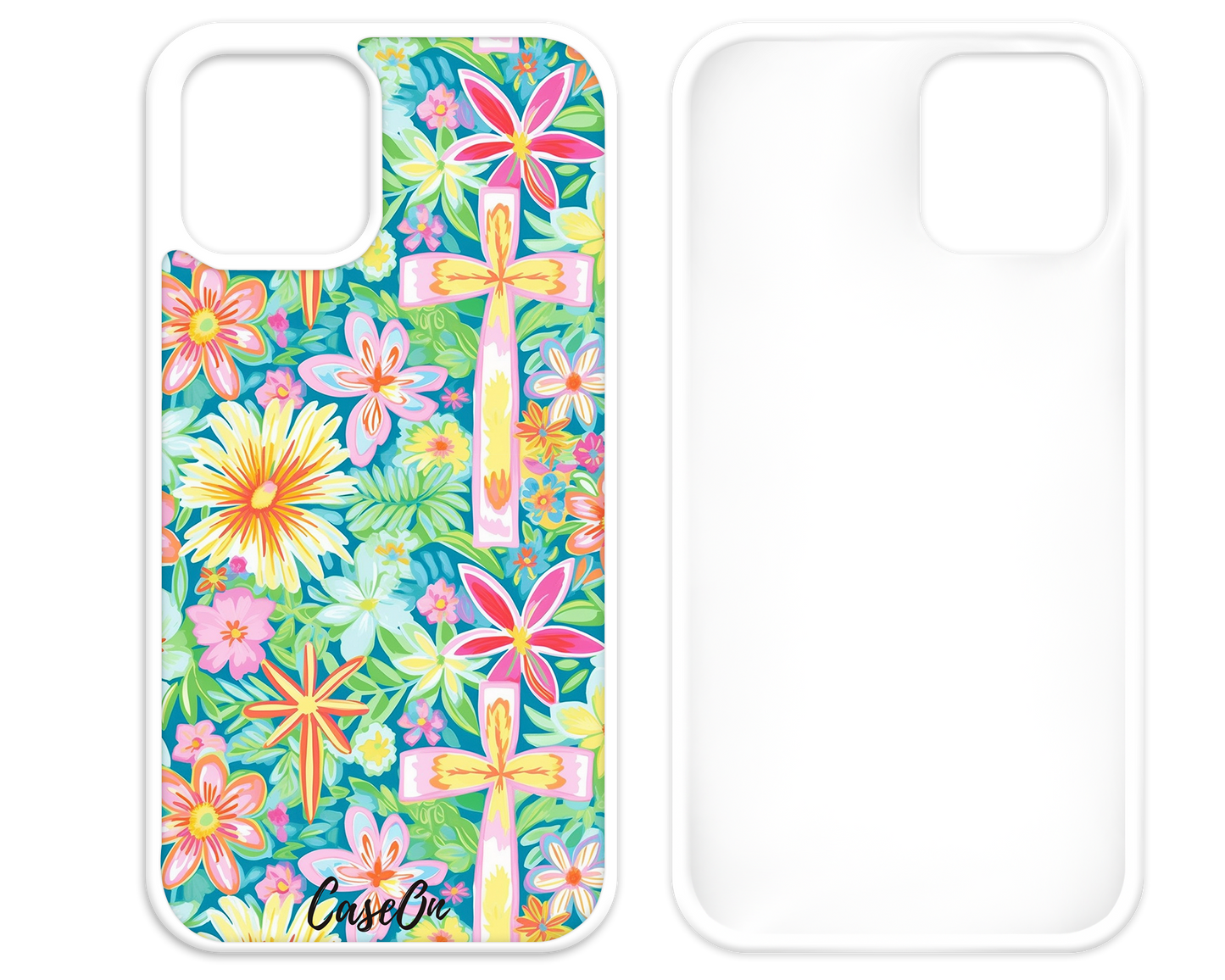 Holy Spring White iPhone Case