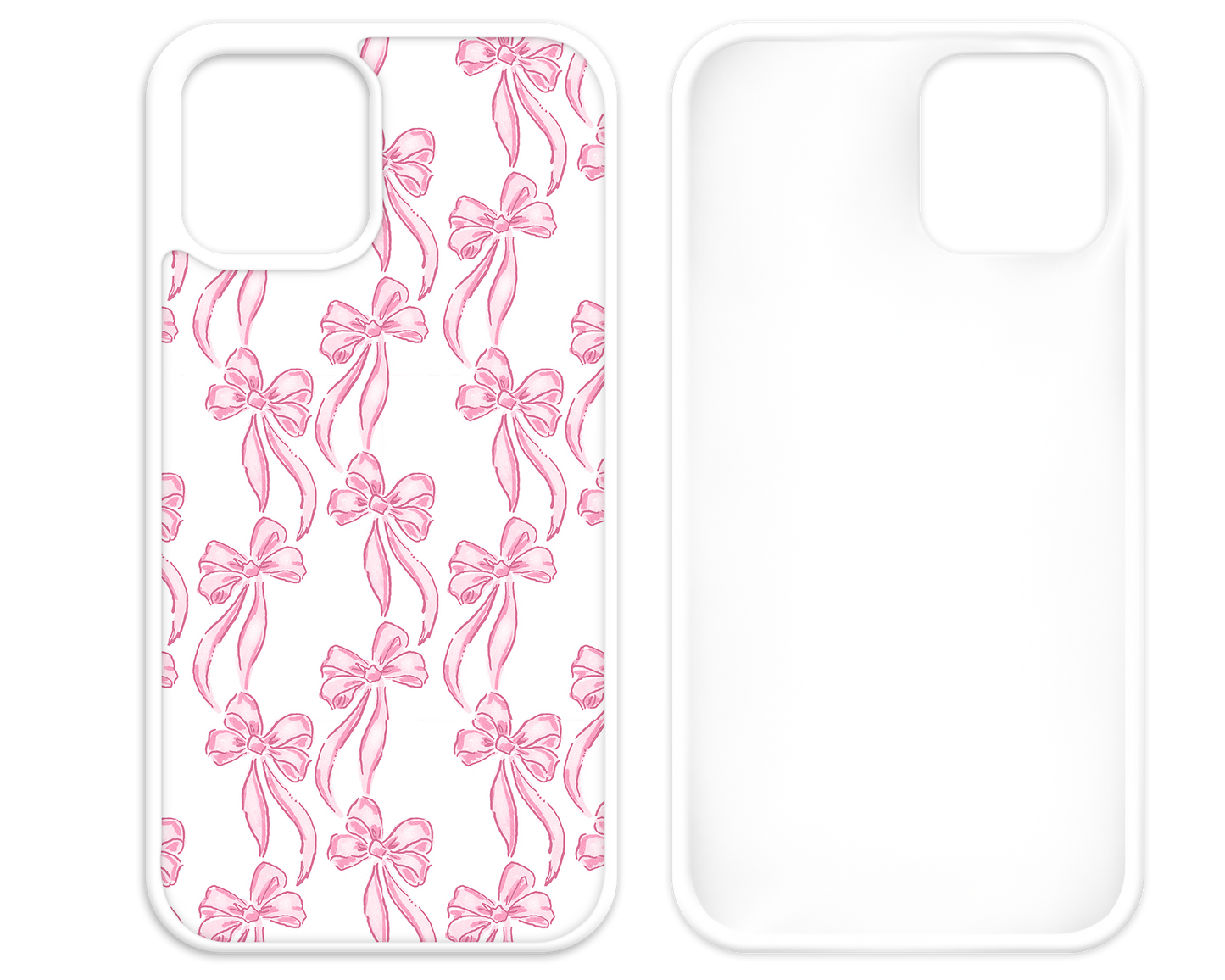 Bowtique White iPhone Case