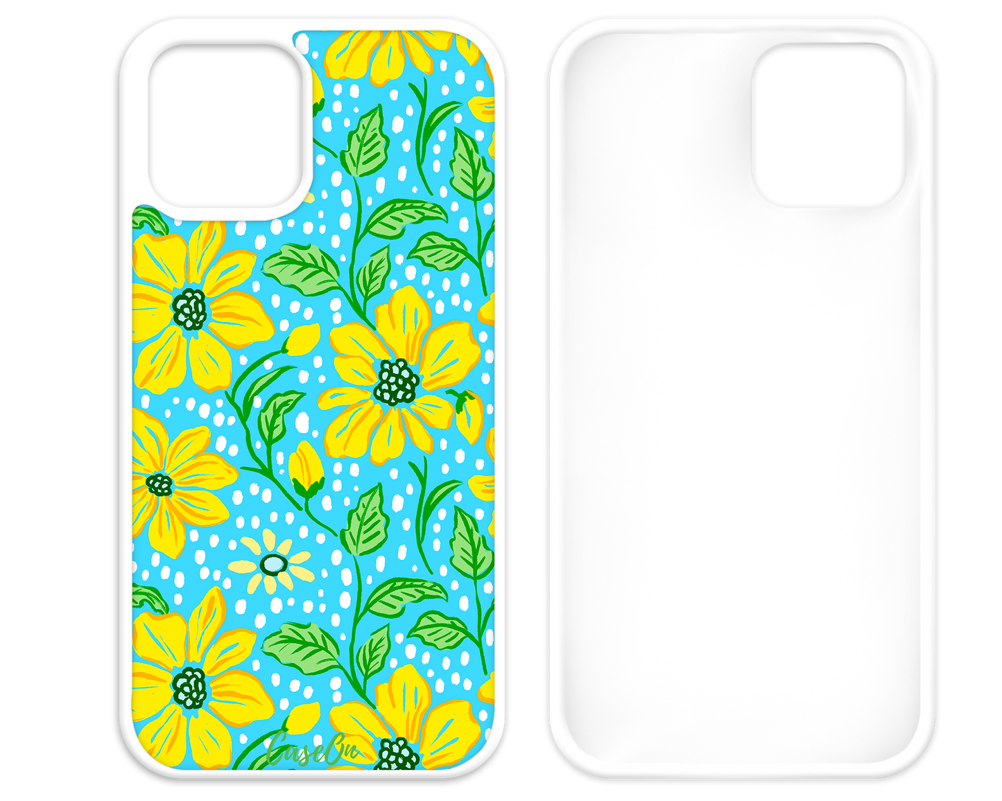 Lemonade Flowers White iPhone Case