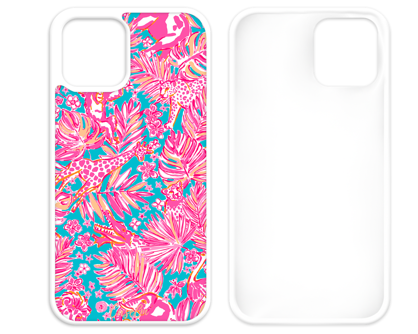 Safari White iPhone Case