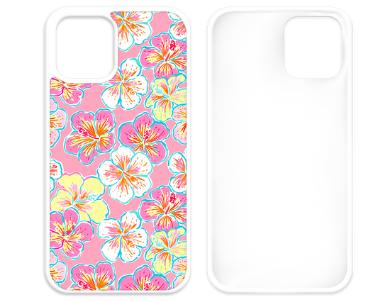 Hibiscus Dreams White iPhone Case