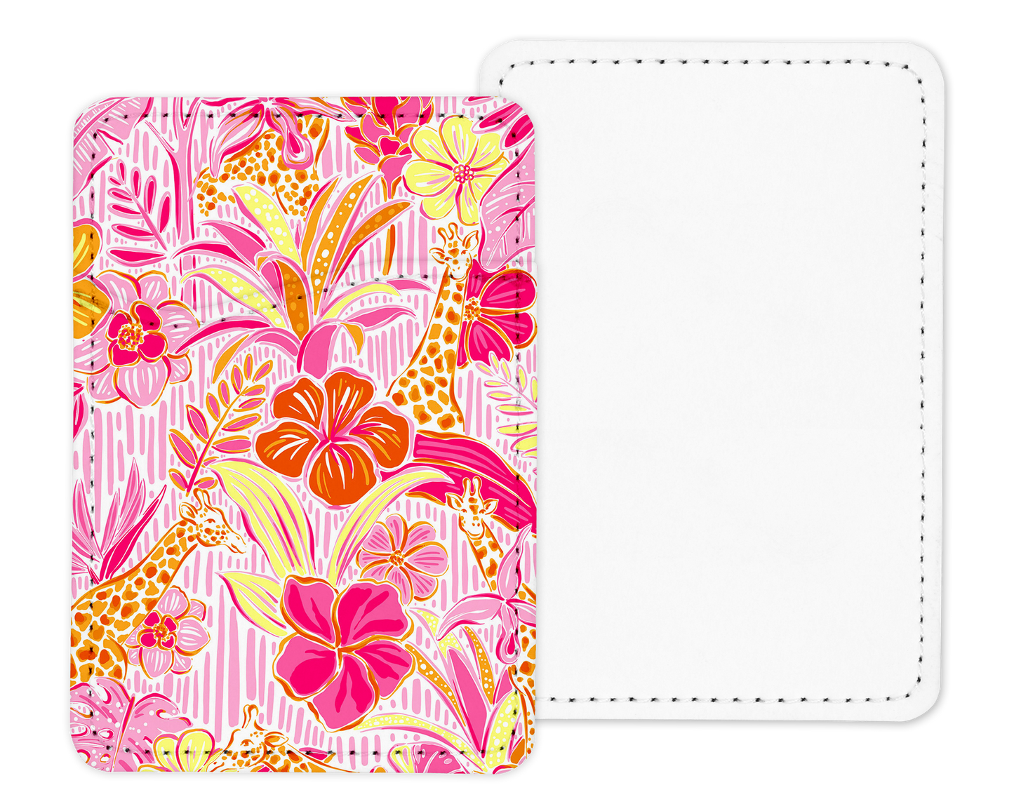 Preppy Giraffe Card Holder