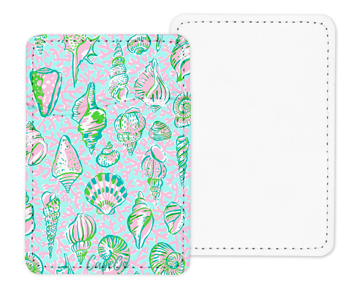 Seaside Chic Card Holder – MagSafe & Adhesive Options