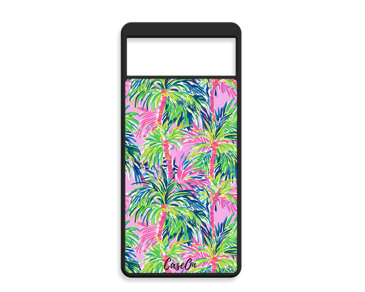 Pink Palms Google Pixel 6