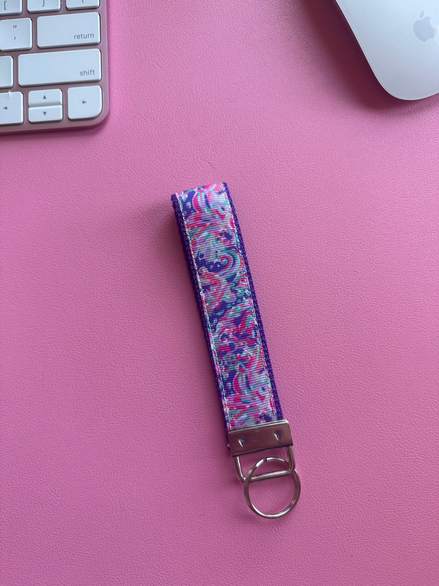 Mermaid Swirl Keychain