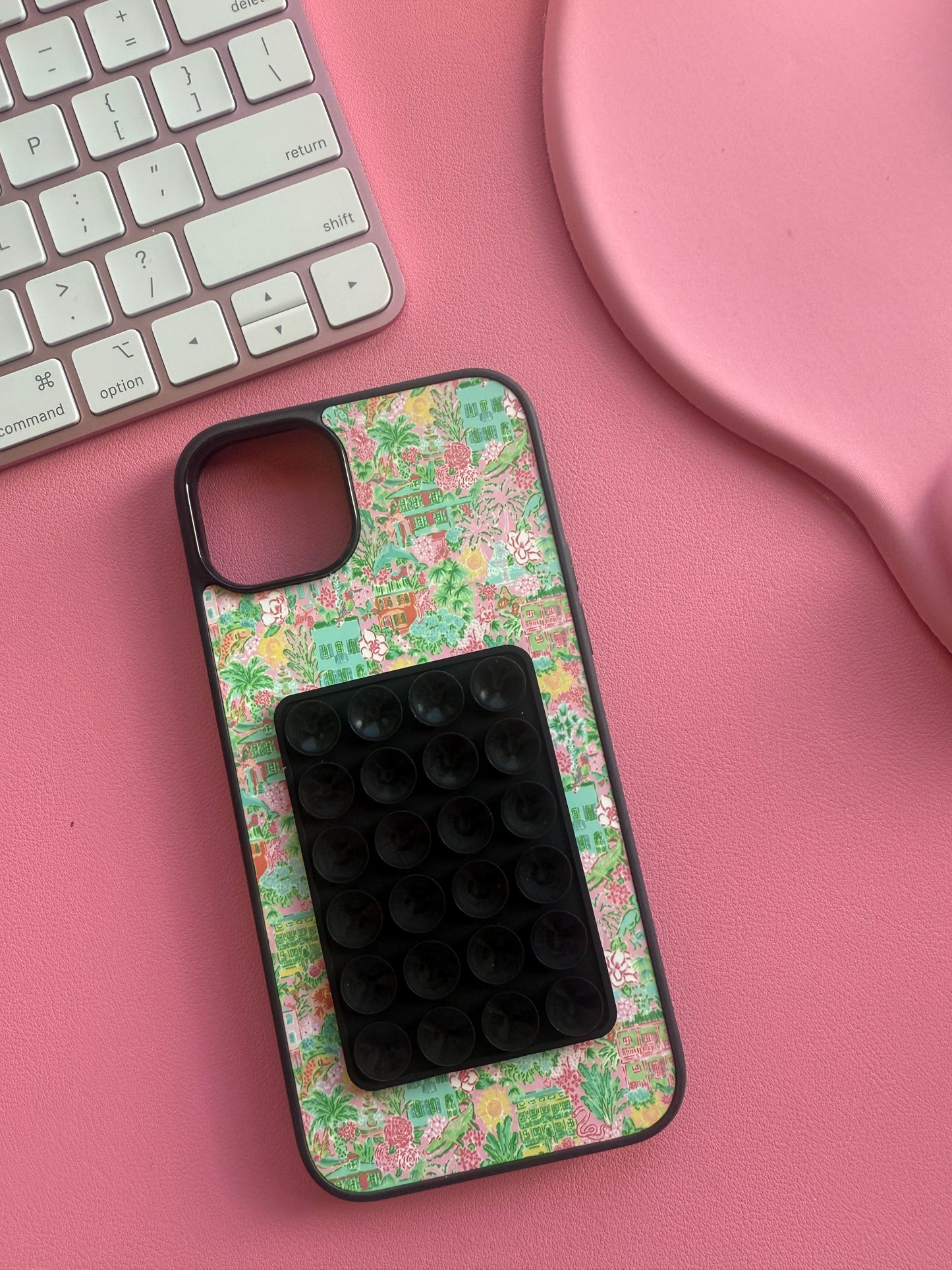 Black Silicone Suction Pad