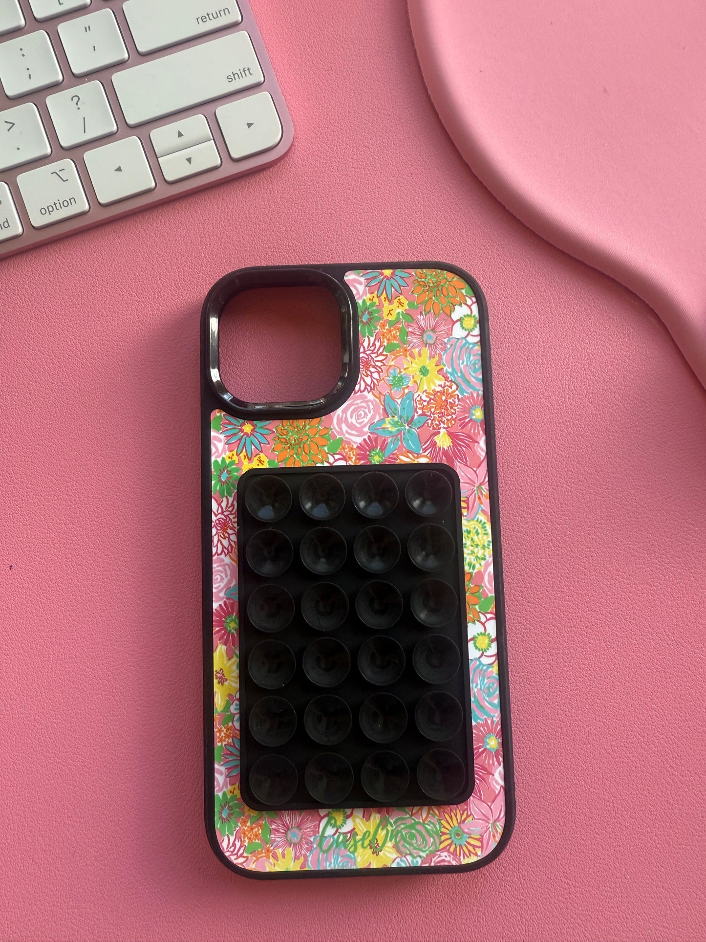 Black Silicone Suction Pad