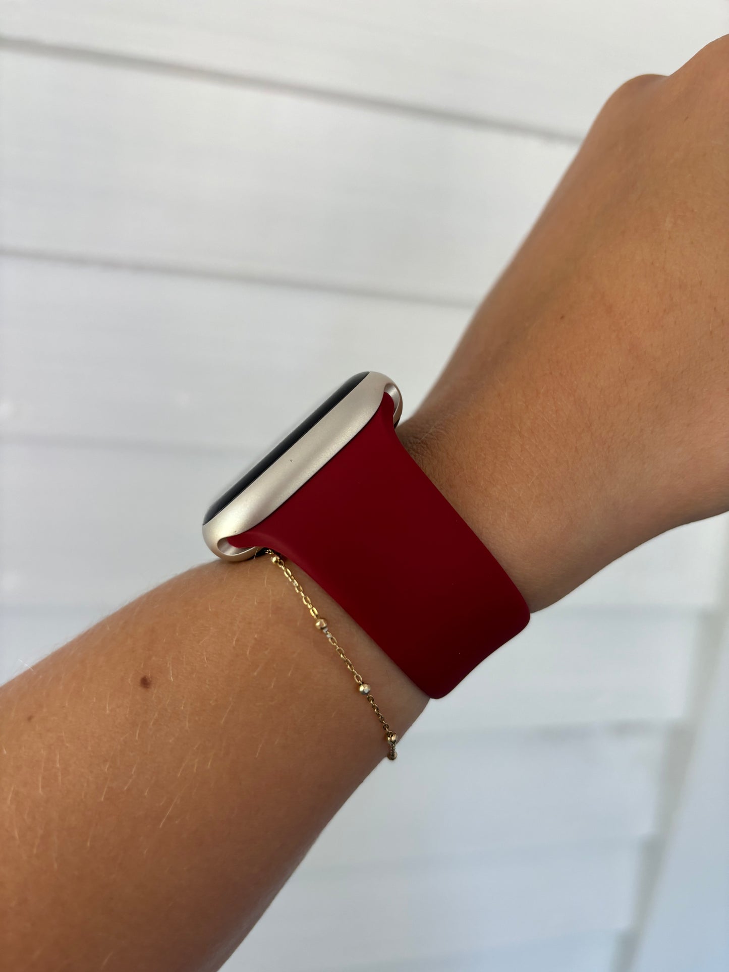 Wine Red loop Smart Watch band