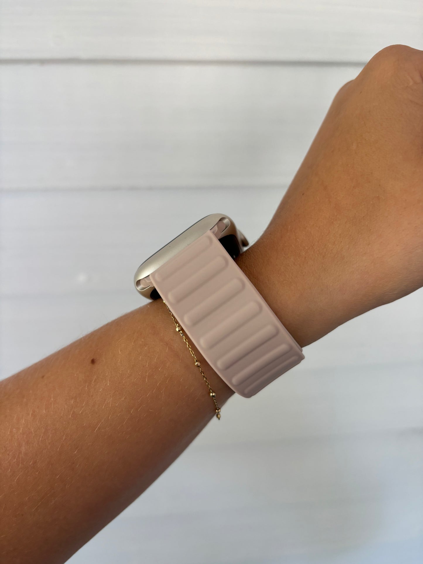 Sand Pink Adjustable Smart Watch Band