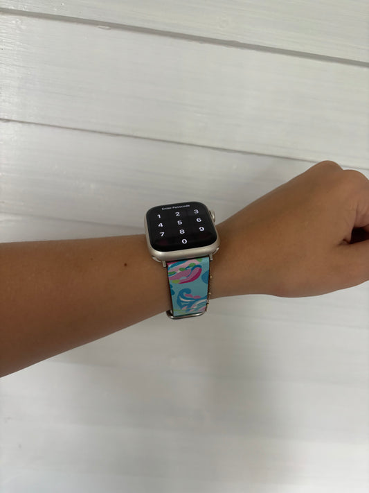 Pastel Abstract Watch Band