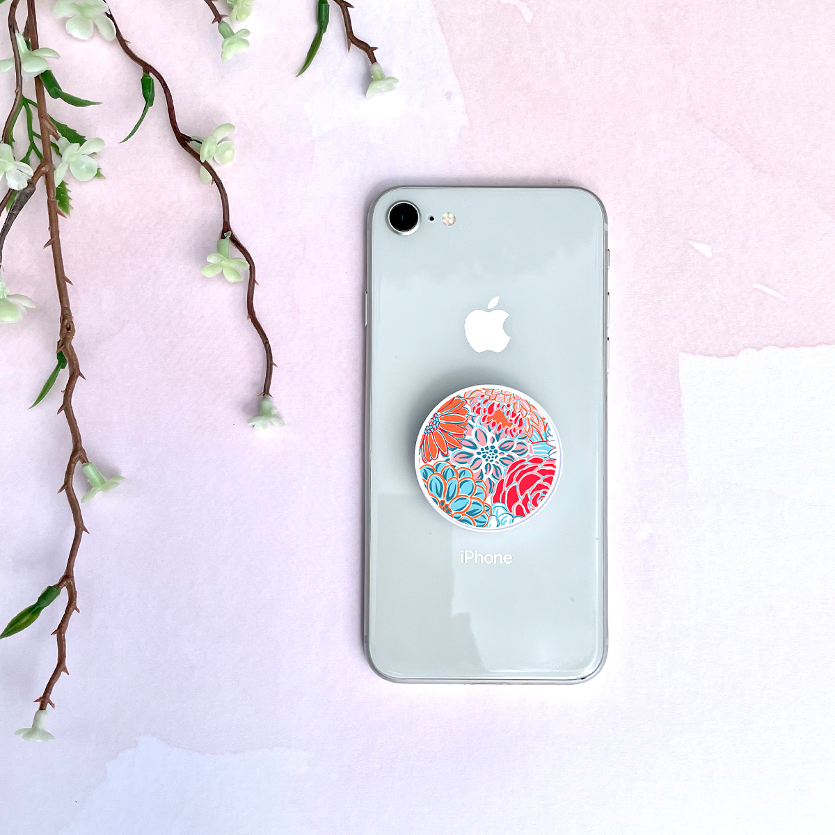 Blue and Orange Tropics Grip