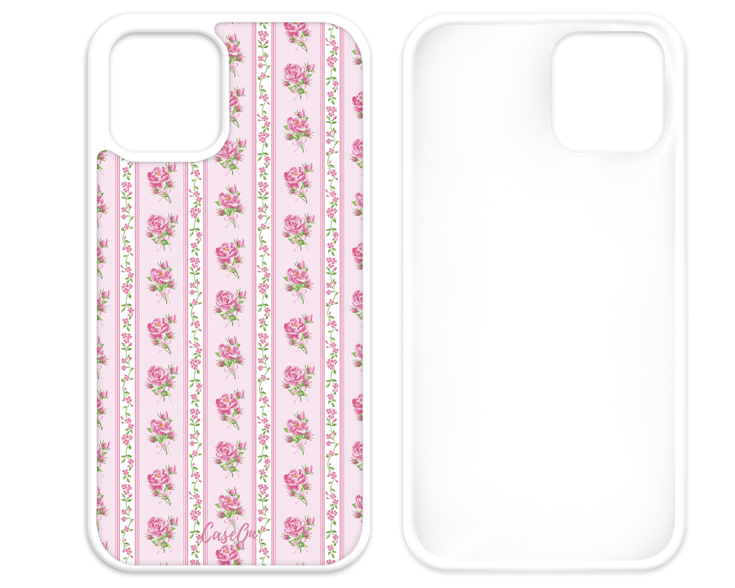 Victorian Blossom White iPhone Case