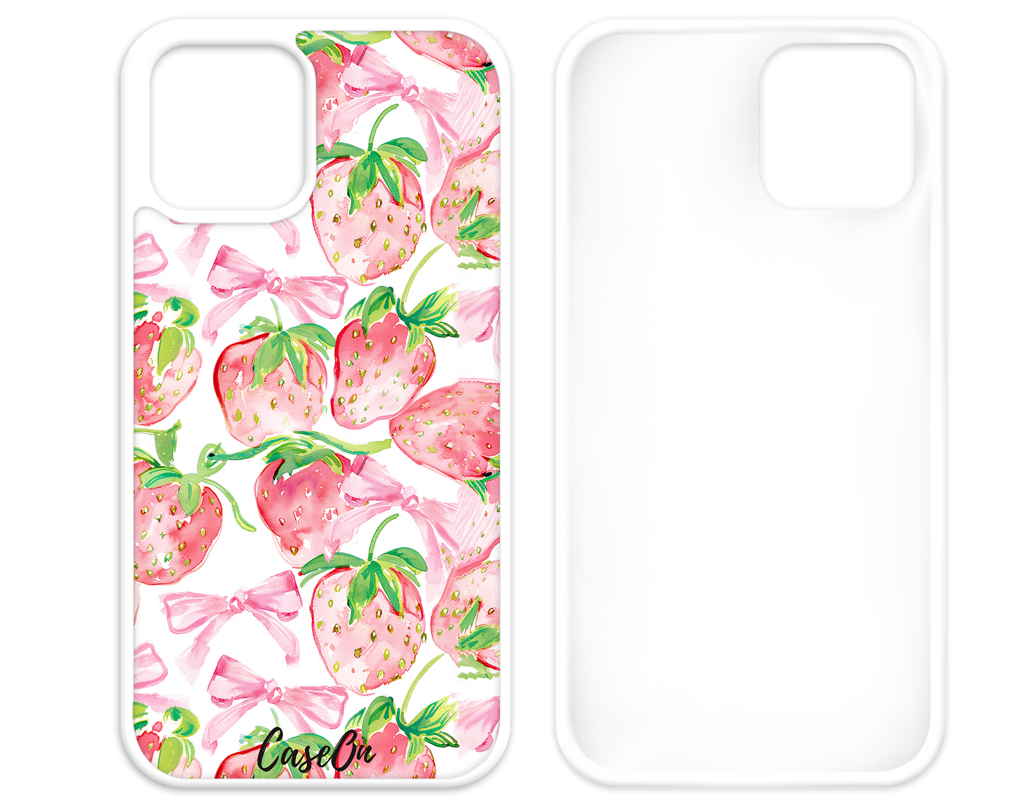 Strawberry Shortcake White iPhone Case