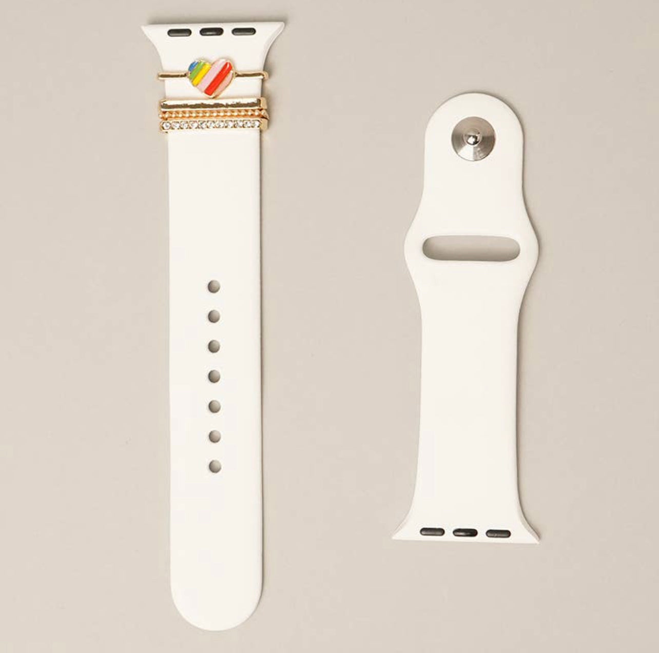 Heart Charm Smart Watch Band