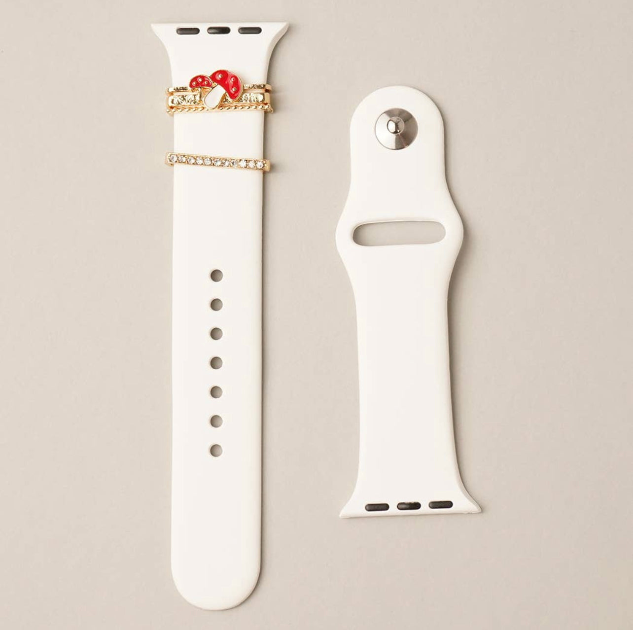 Mushroom Charm Smart Watch Band