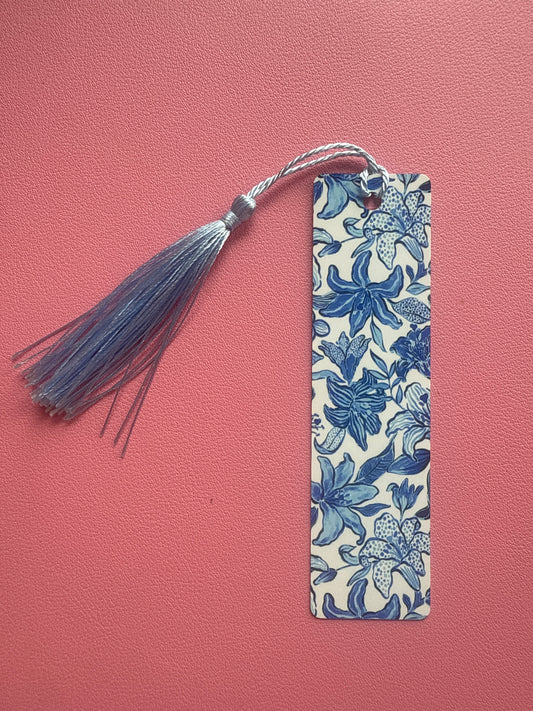 Blue Belle Bookmark