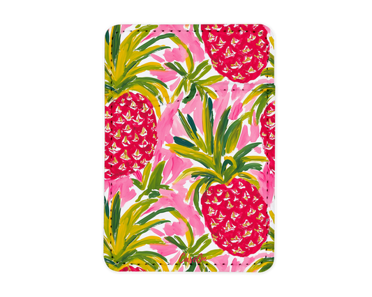 Pineapple Palms Card Holder