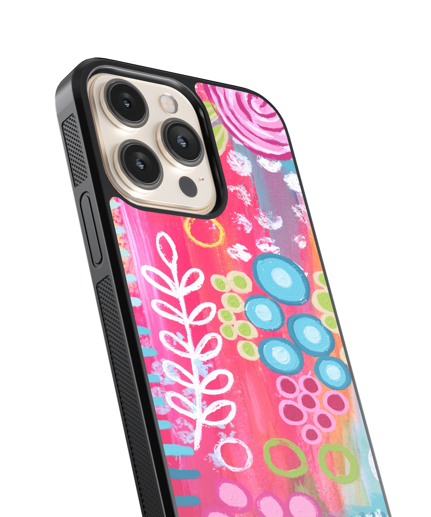 Abstract Floral iPhone Case