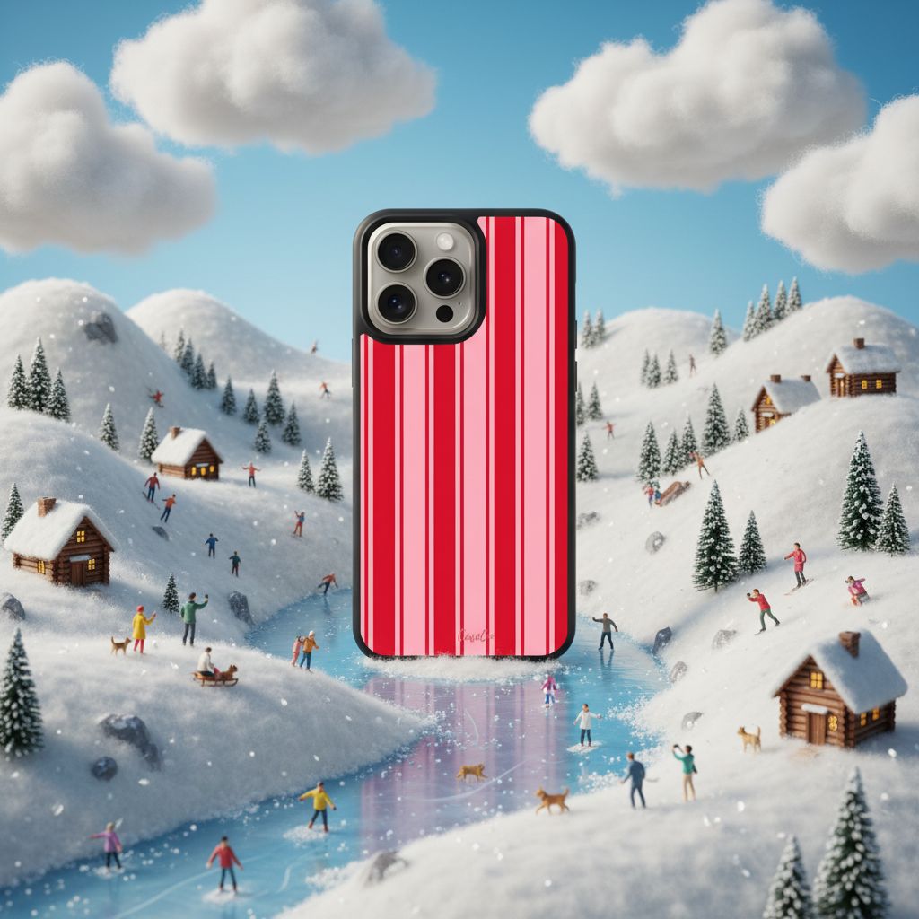 Peppermint Twist MagSafe Phone Case
