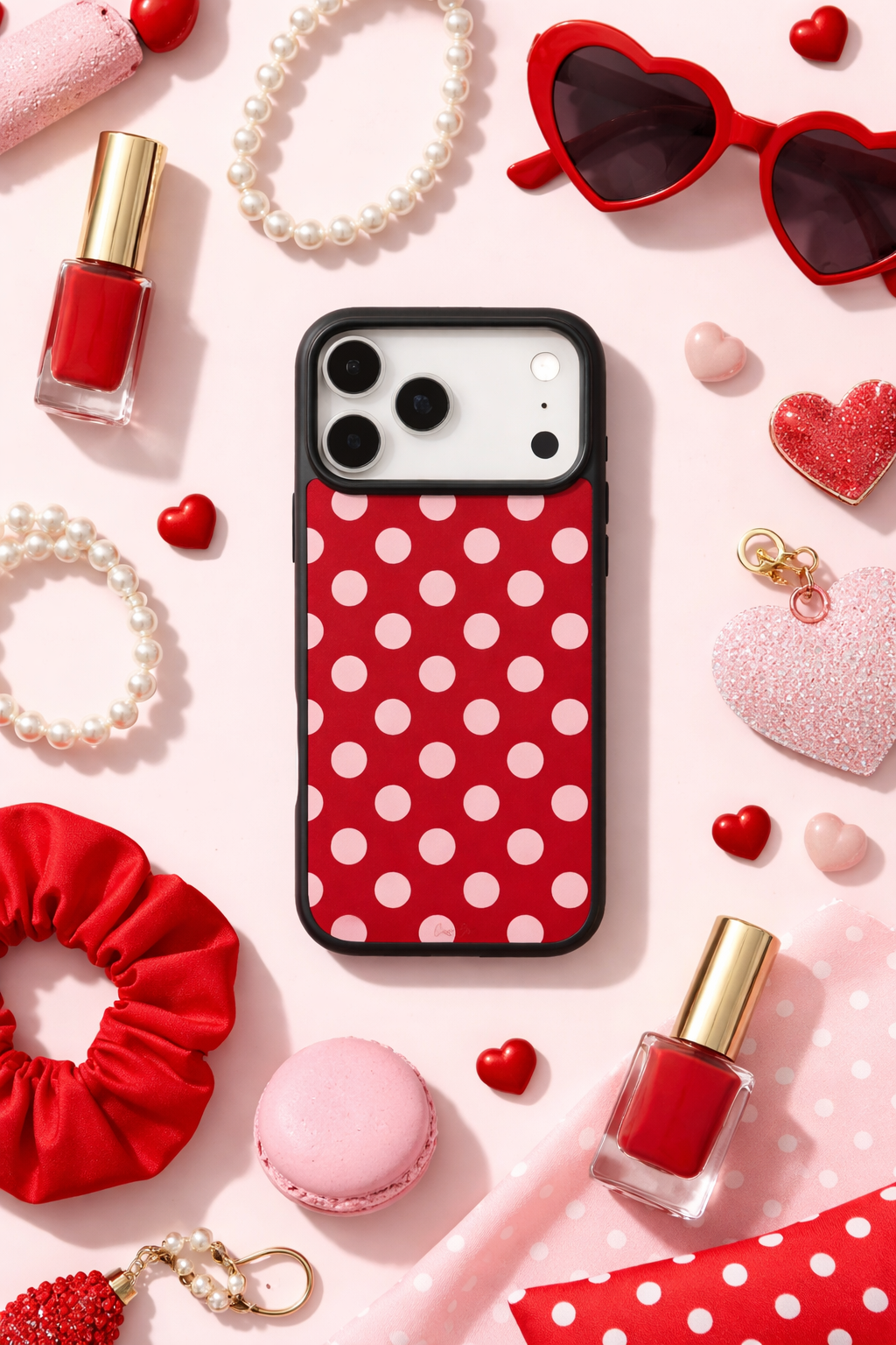 Cherry Dot Darling MagSafe Phone Case