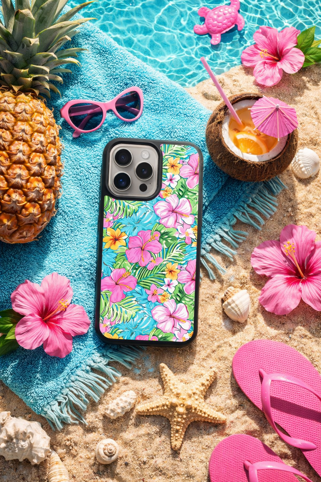 Hibiscus Haven MagSafe Phone Case