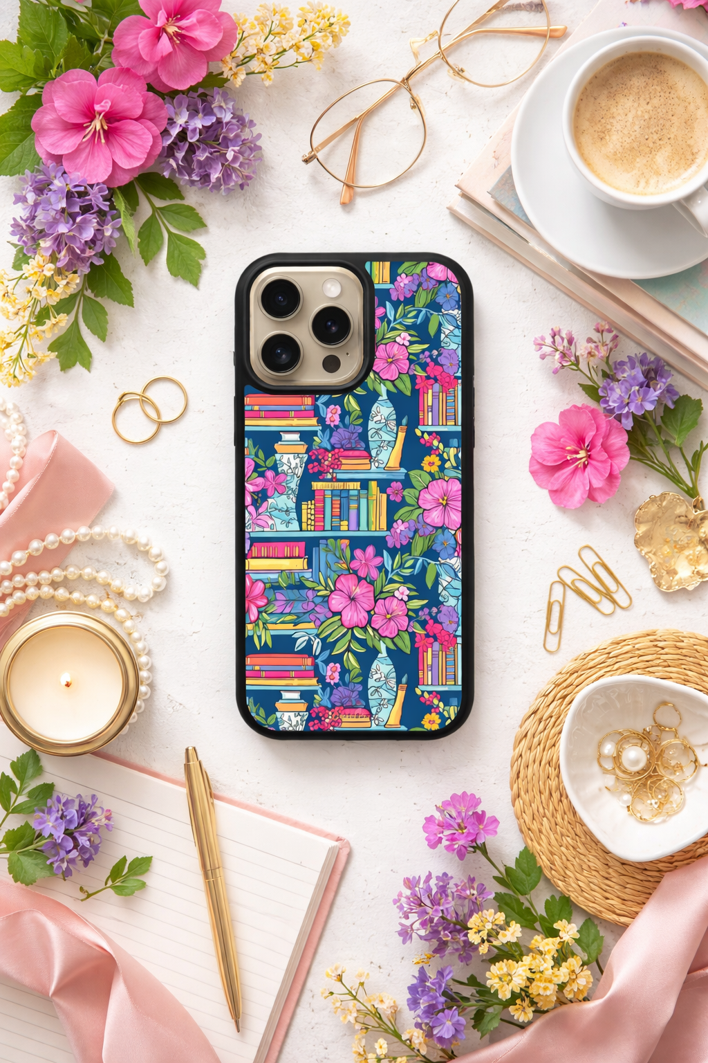 Bloom & Books MagSafe Phone Case