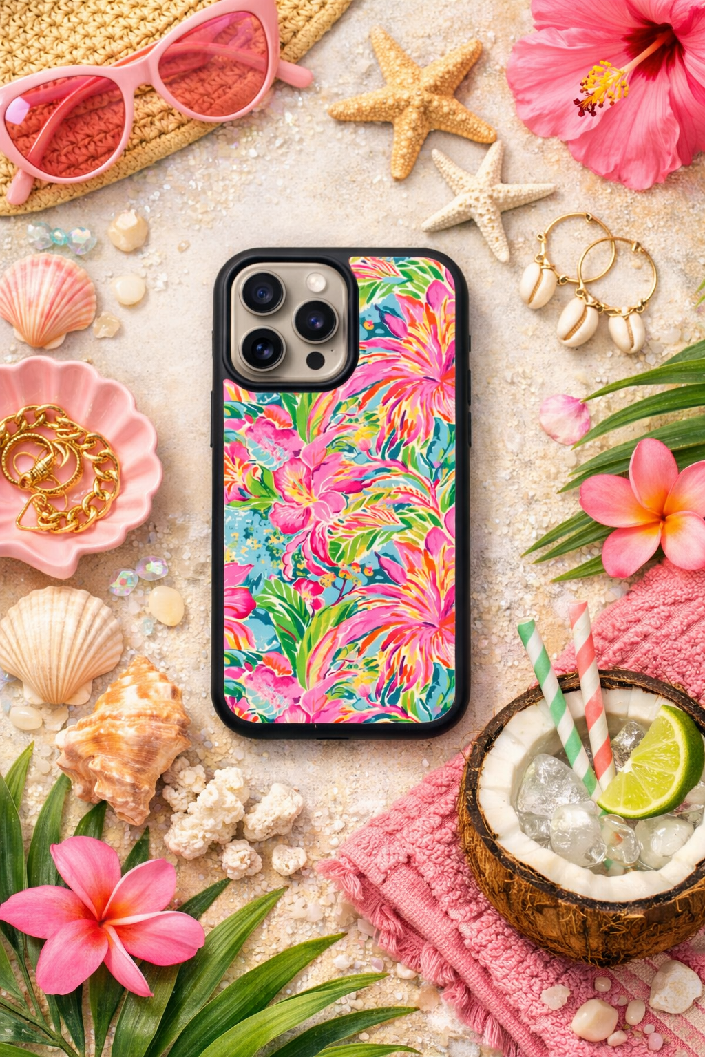 Floral Wave MagSafe Phone Case