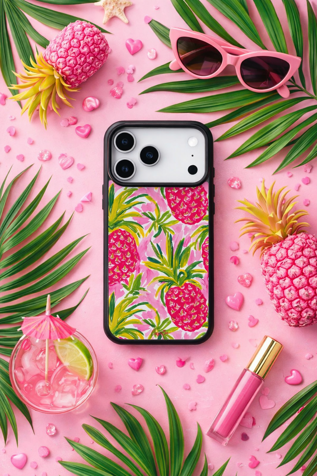 Pineapple Palms MagSafe Phone Case