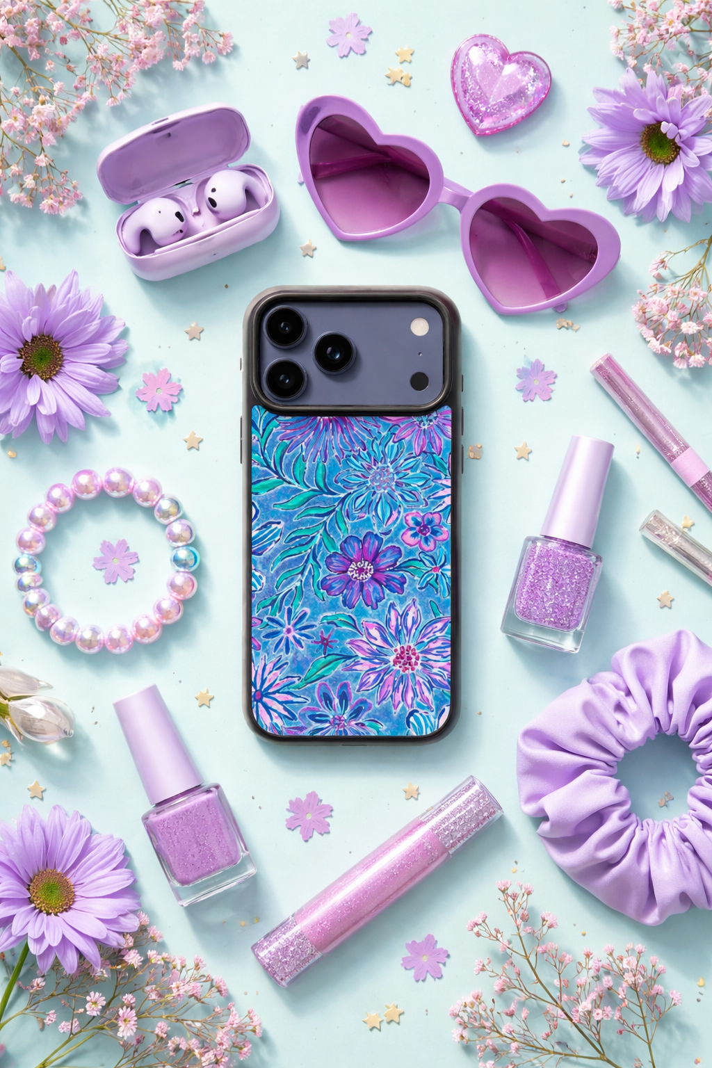 Blue Blossoms MagSafe Case