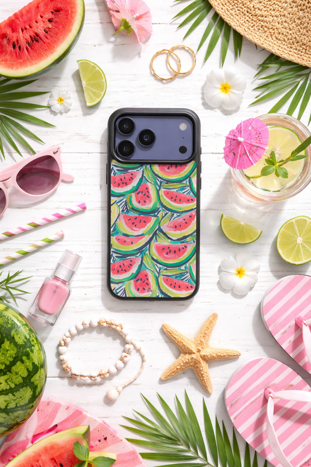 Watermelon Wave MagSafe Phone Case