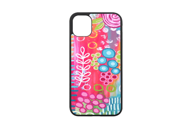 Abstract Floral iPhone Case