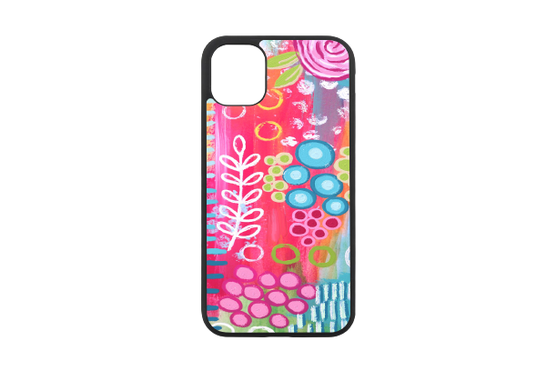 Abstract Floral Mag-Safe Case