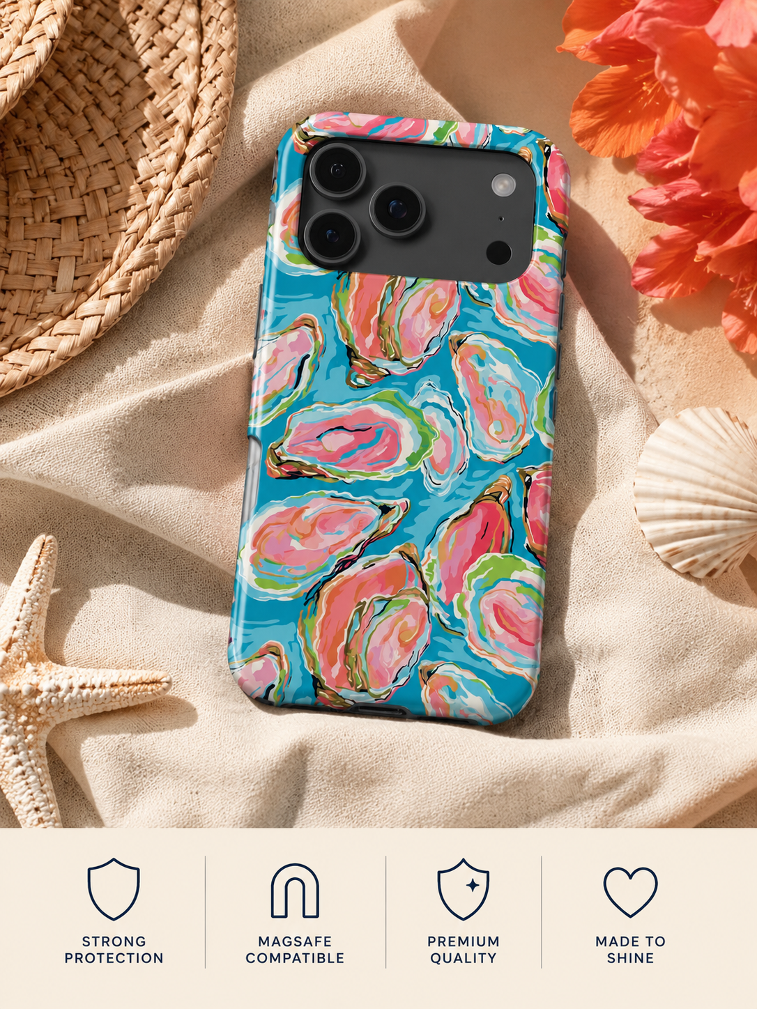 Oyster Bay LUXE MagSafe iPhone Case