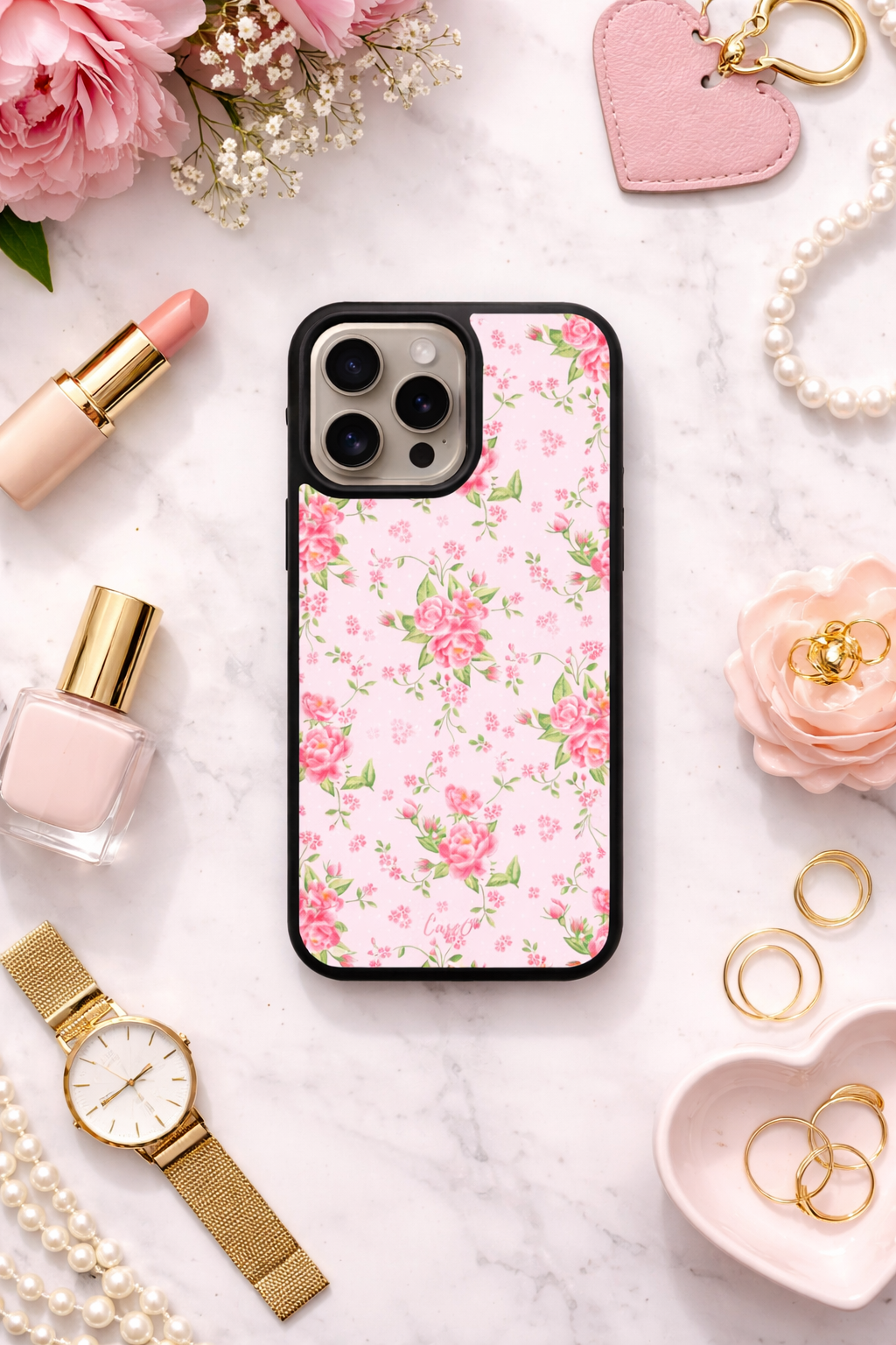 Sweet Peony MagSafe Phone Case
