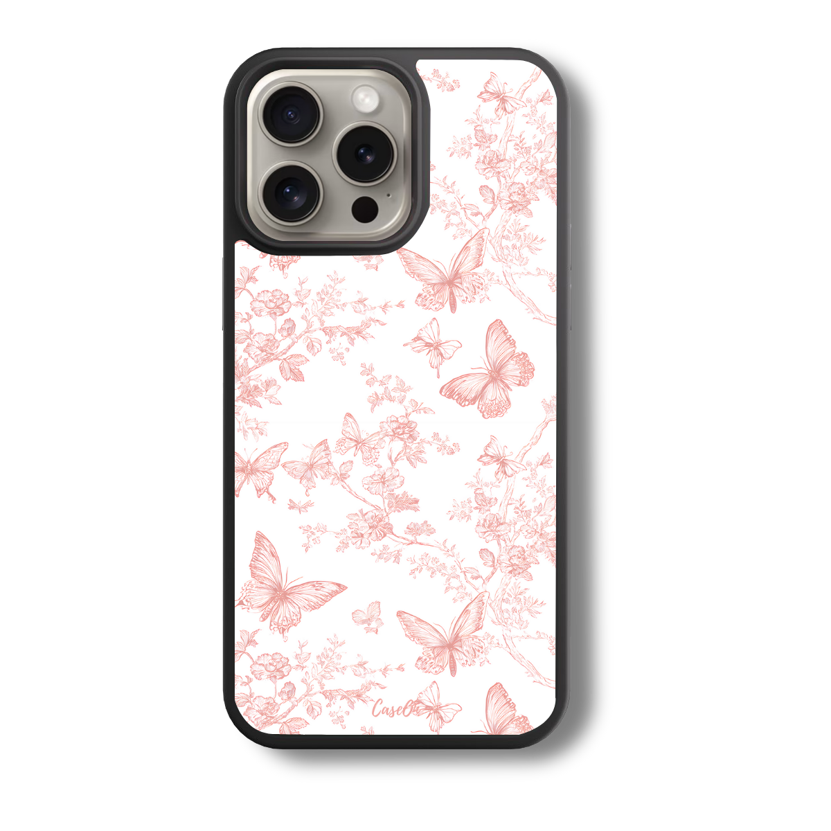 Blush Butterfly MagSafe Phone Case