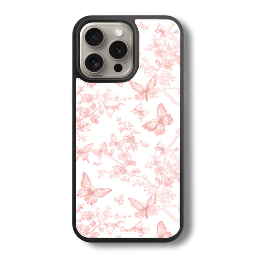 Blush Butterfly MagSafe Phone Case