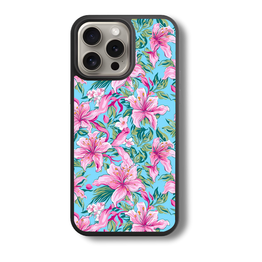 Pink Lilly Lagoon MagSafe Phone Case