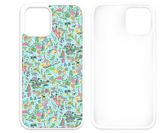 Bermuda White iPhone Case