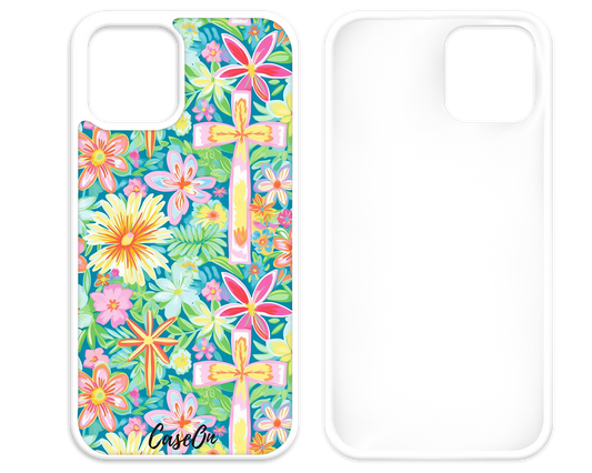 Holy Spring White iPhone Case