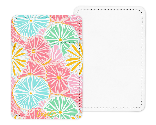 Summer Sand Dollar Card Holder